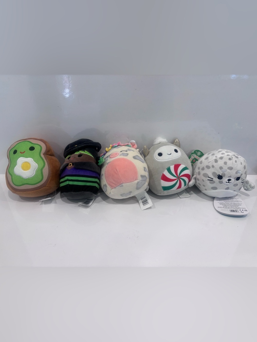 Lots Of 5 Squishmallows- 4 NWT- 1 Without Tag - Picture 1 of 1
